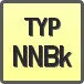Piktogram - Typ: NNBk